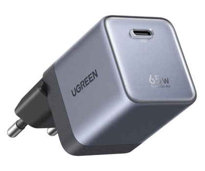 Ładowarka od urządzeń mobilnych UGREEN 65W USB-C GaN Fast Charger EU